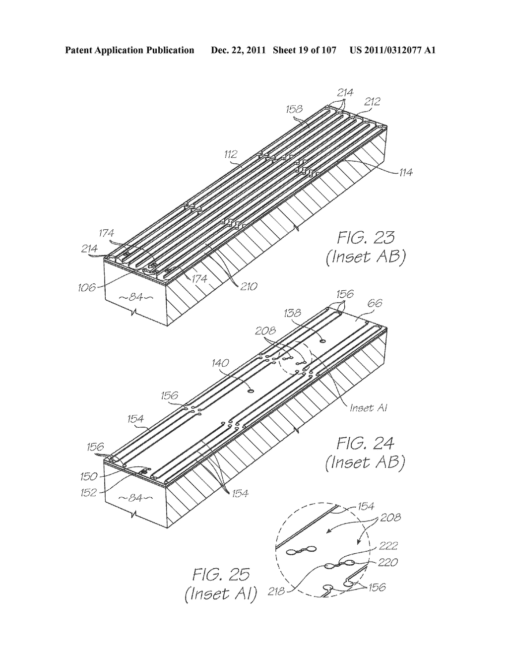 LOC DEVICE FOR ELECTROCHEMILUMINESCENT DETECTION OF TARGET NUCLEIC ACID     SEQUENCES IN A FLUID WITH CALIBRATION CHAMBER CONTAINING PROBES DESIGNED     TO BE NON-COMPLEMENTARY WITH ANY NUCLEIC ACID SEQUENCES IN THE FLUID - diagram, schematic, and image 20