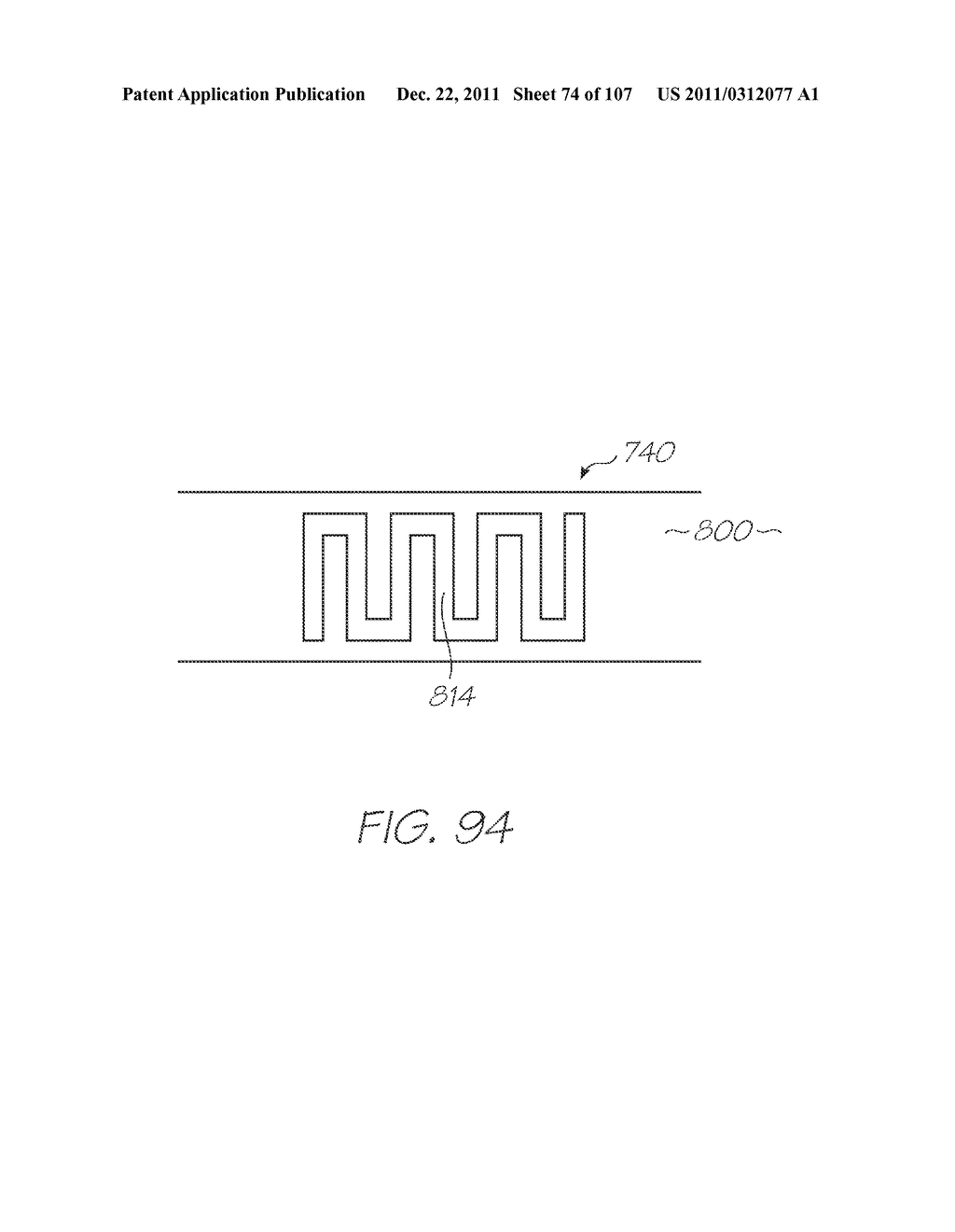 LOC DEVICE FOR ELECTROCHEMILUMINESCENT DETECTION OF TARGET NUCLEIC ACID     SEQUENCES IN A FLUID WITH CALIBRATION CHAMBER CONTAINING PROBES DESIGNED     TO BE NON-COMPLEMENTARY WITH ANY NUCLEIC ACID SEQUENCES IN THE FLUID - diagram, schematic, and image 75