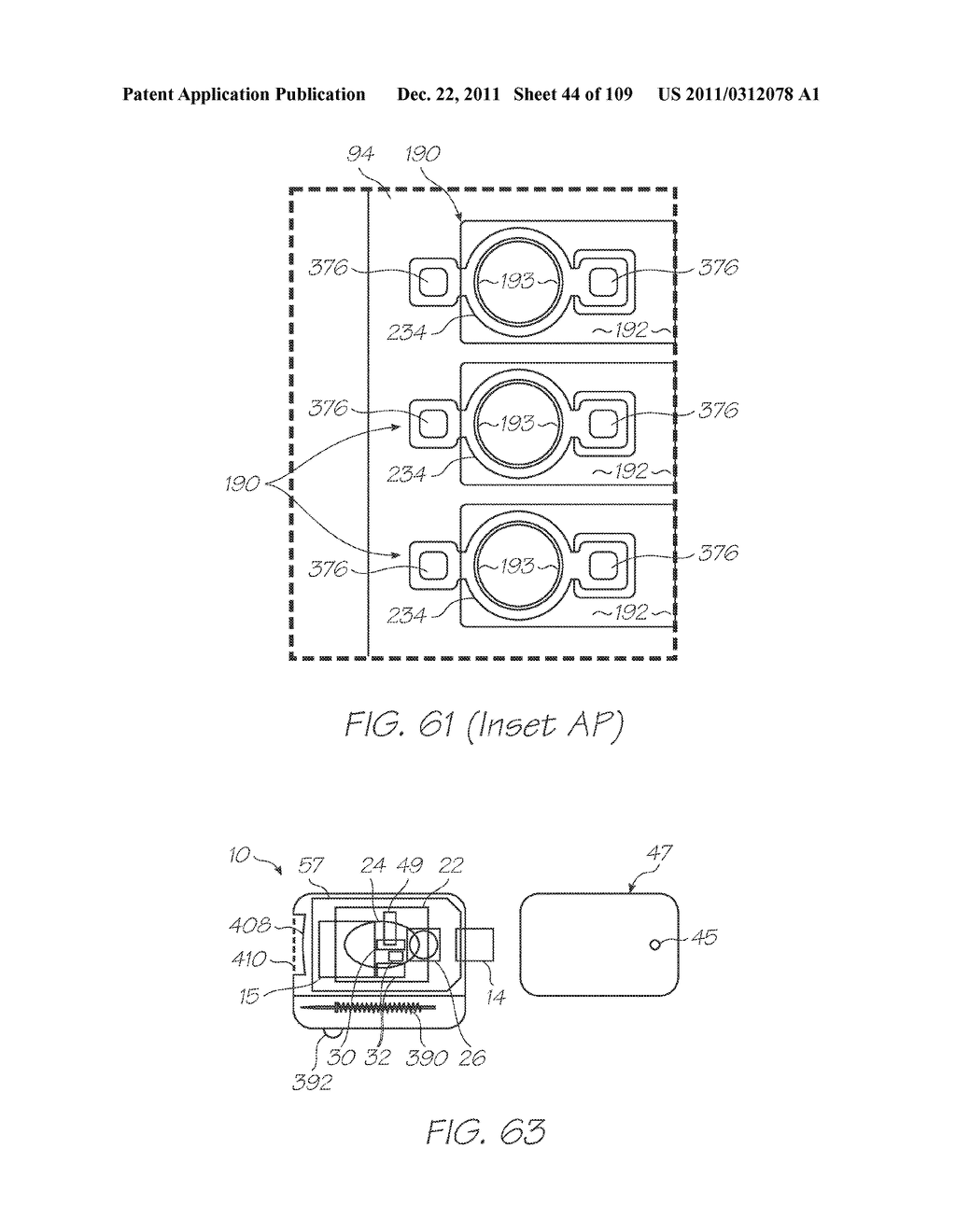 MICROFLUIDIC DEVICE FOR DETECTING TARGET NUCLEIC ACID SEQUENCES IN     MITOCHONDRIAL DNA - diagram, schematic, and image 45