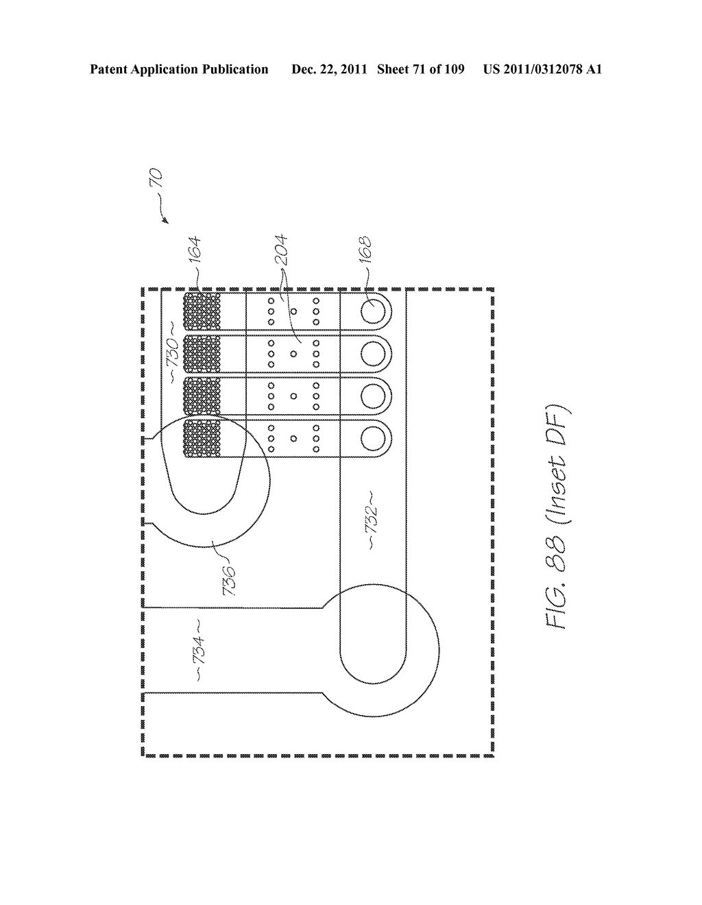 MICROFLUIDIC DEVICE FOR DETECTING TARGET NUCLEIC ACID SEQUENCES IN     MITOCHONDRIAL DNA - diagram, schematic, and image 72