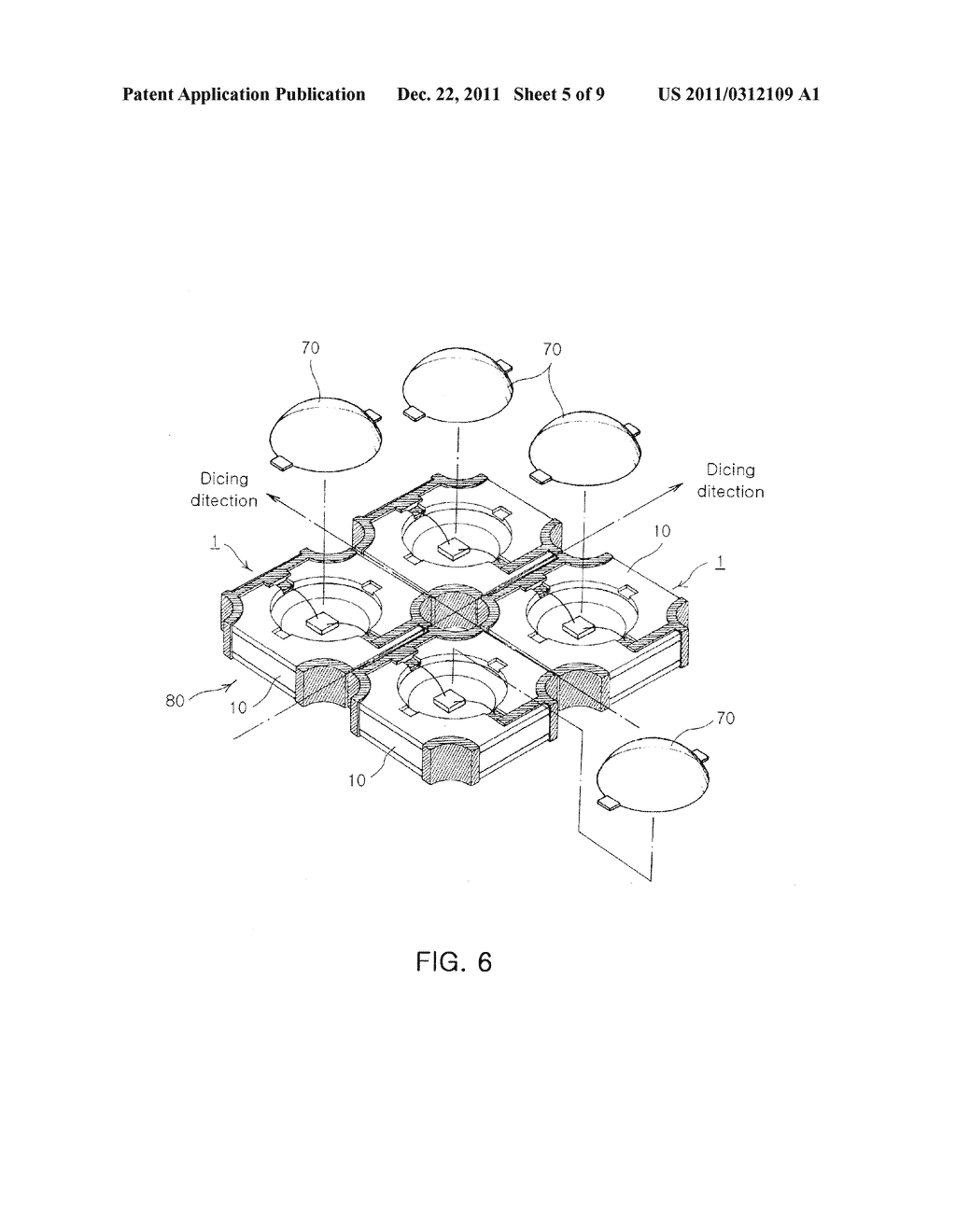 LIGHT EMITTING DIODE PACKAGE HAVING ANODIZED INSULATION LAYER AND     FABRICATION METHOD THEREFOR - diagram, schematic, and image 06