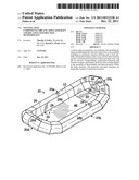 NON-INFLATED, COMPONENT-CORE-ENCAPSULATED RAFT AND RELATED CONSTRUCTION     METHODOLOGY diagram and image