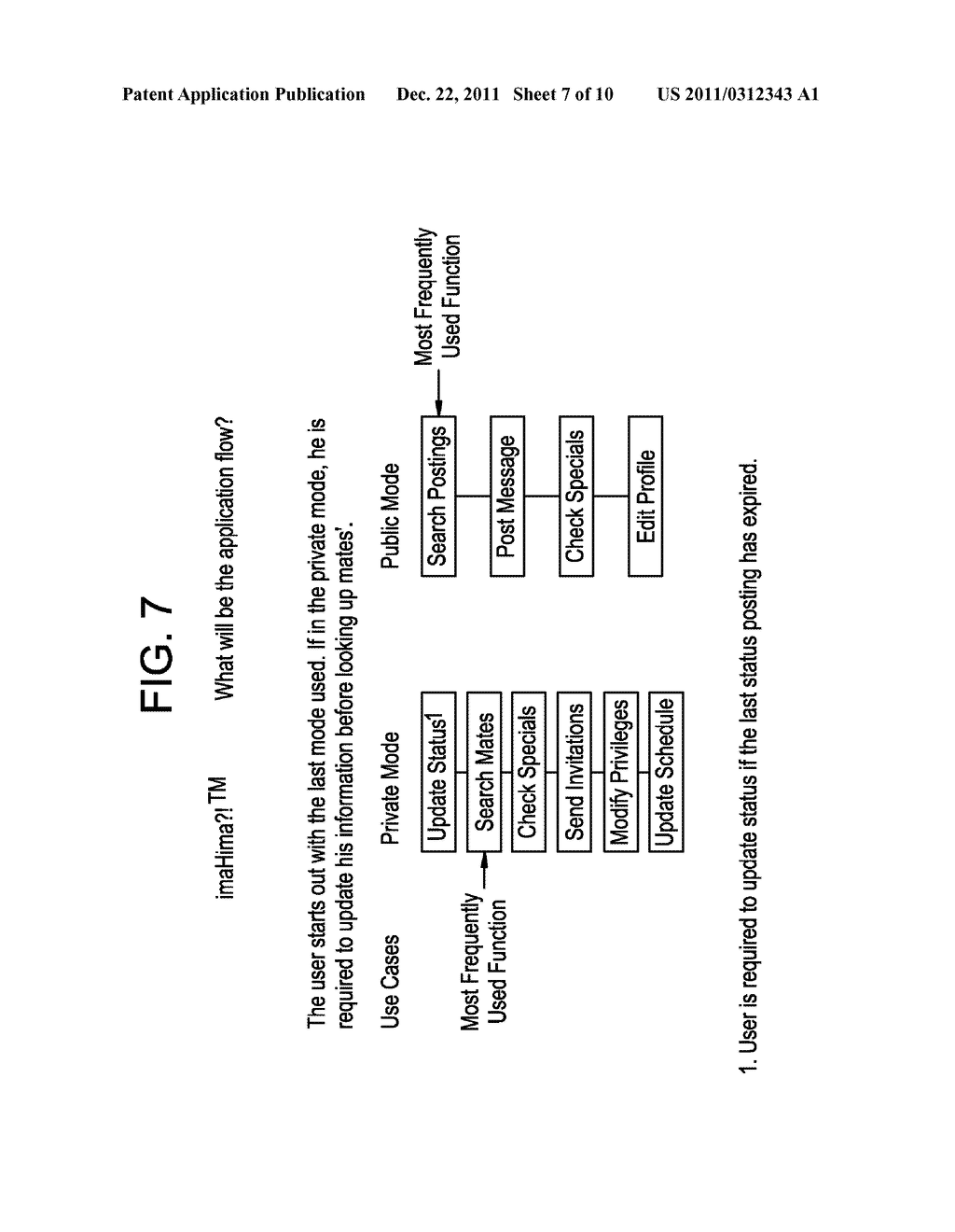 Systems for communicating current and future activity information among     mobile Internet users and methods therefor - diagram, schematic, and image 08