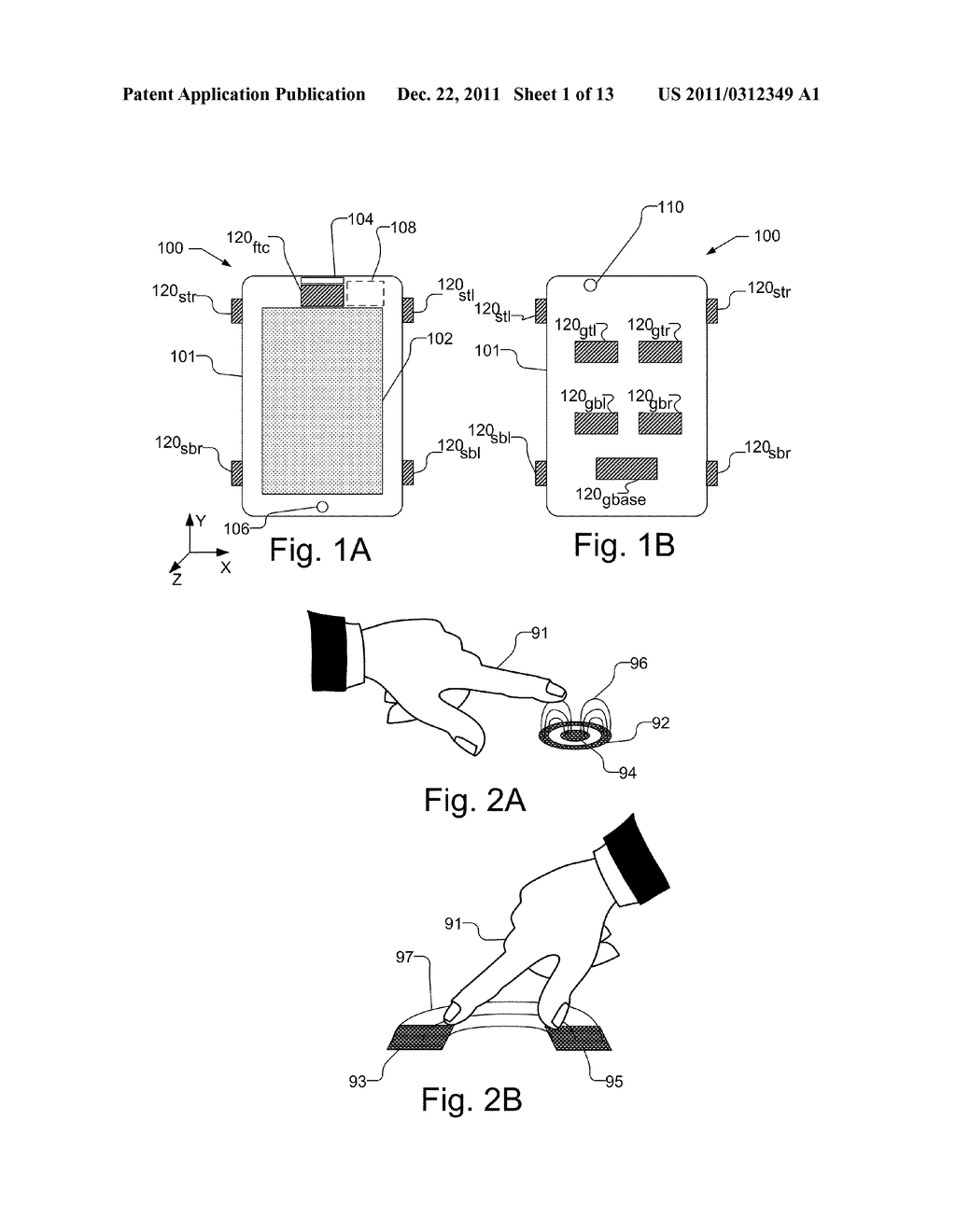 LAYOUT DESIGN OF PROXIMITY SENSORS TO ENABLE SHORTCUTS - diagram, schematic, and image 02