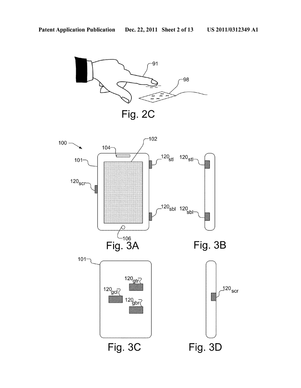 LAYOUT DESIGN OF PROXIMITY SENSORS TO ENABLE SHORTCUTS - diagram, schematic, and image 03