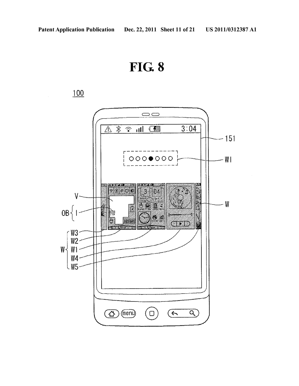 MOBILE TERMINAL AND METHOD OF CONTROLLING THE SAME - diagram, schematic, and image 12