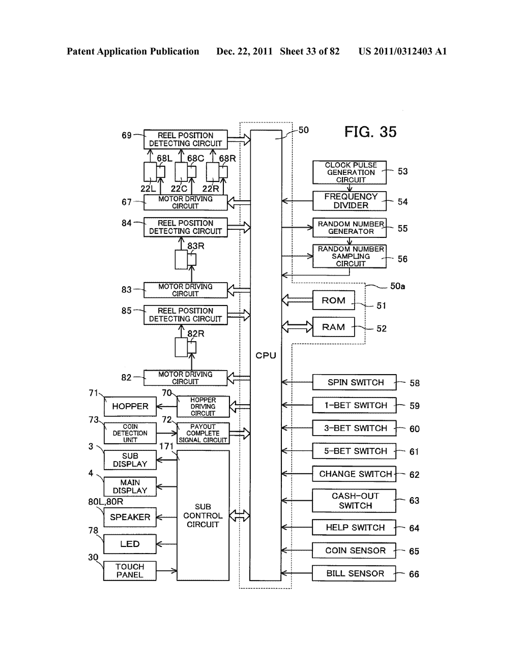 Gaming Machine - diagram, schematic, and image 34