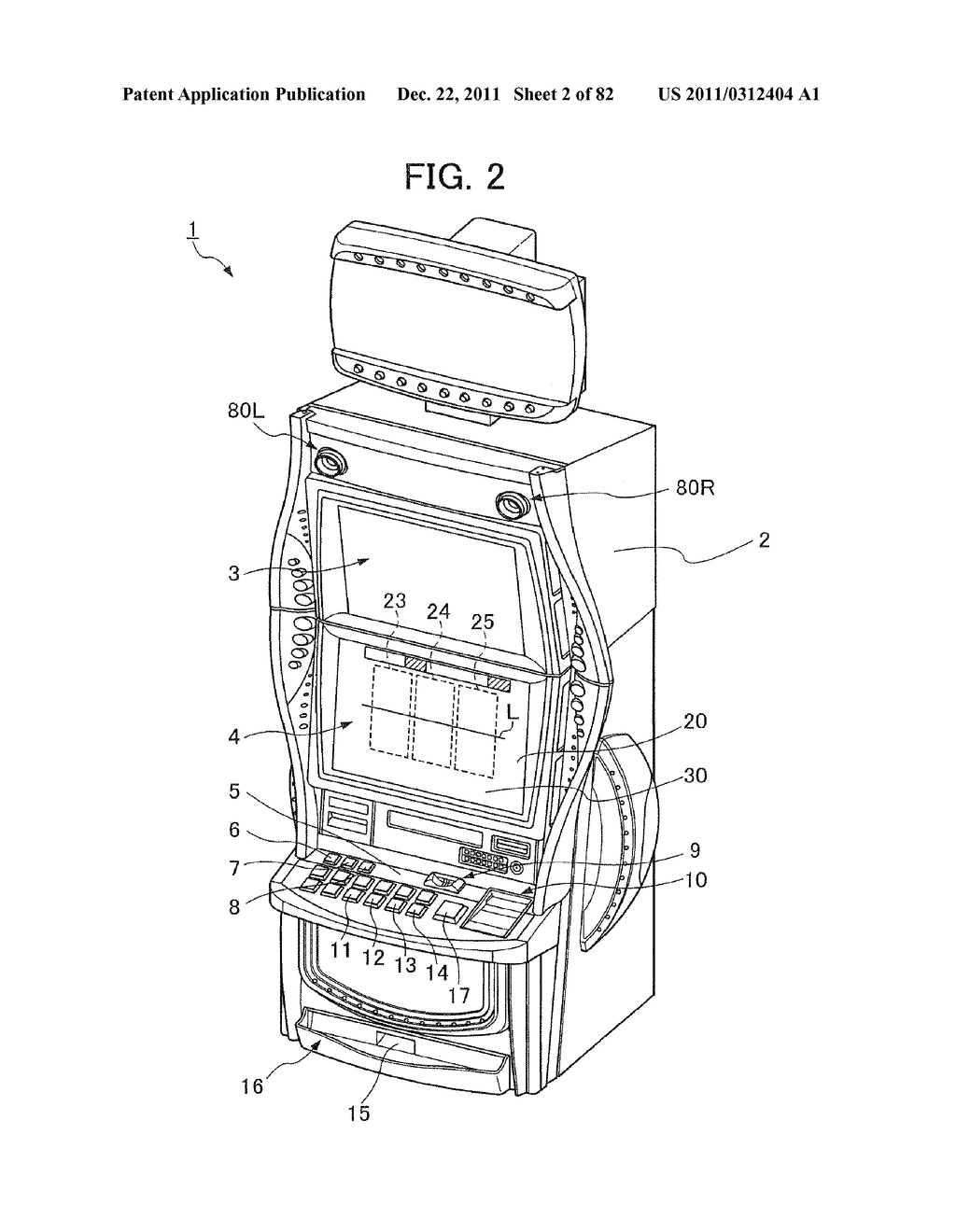 Gaming Machine - diagram, schematic, and image 03