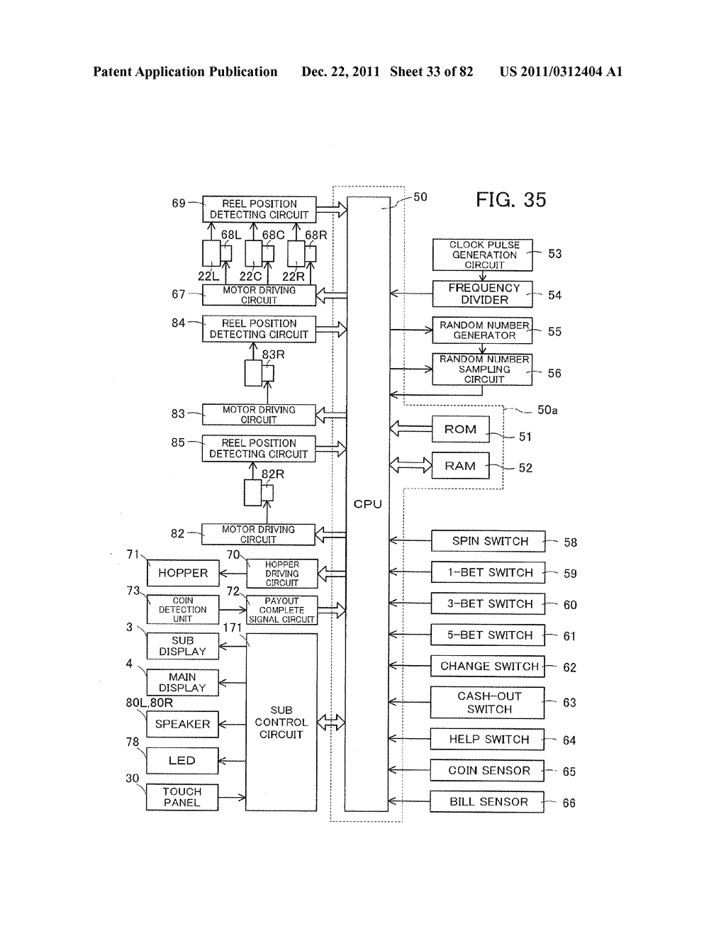 Gaming Machine - diagram, schematic, and image 34