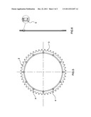 Sprockets Made of Two Materials with Half Holes on the Edge of Central     Portion diagram and image