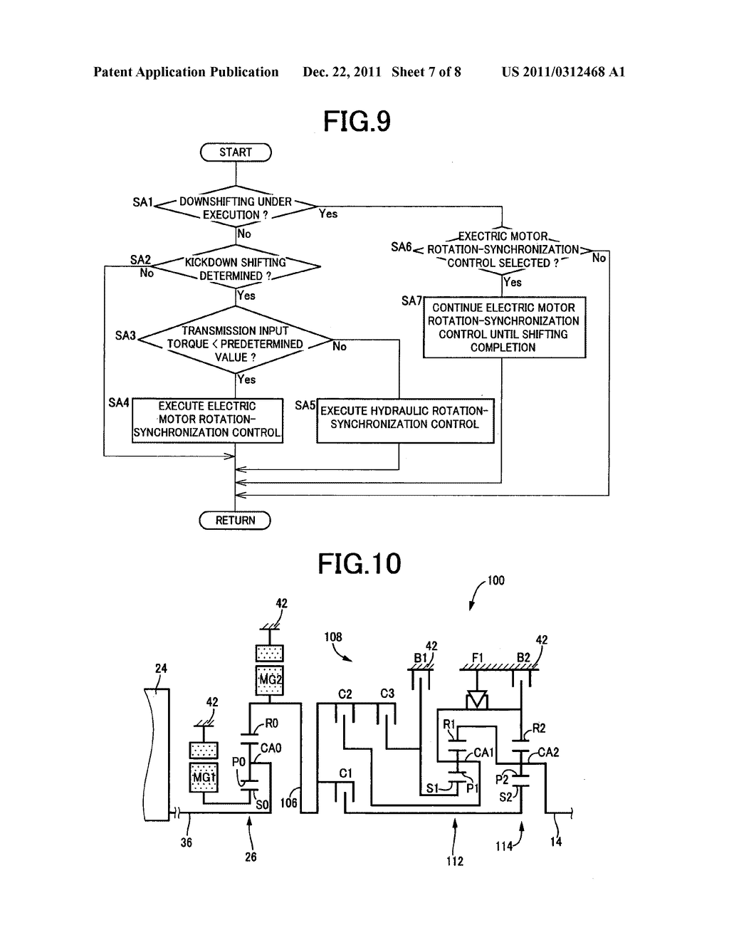 CONTROL DEVICE FOR VEHICULAR POWER TRANSMITTING APPARATUS - diagram, schematic, and image 08