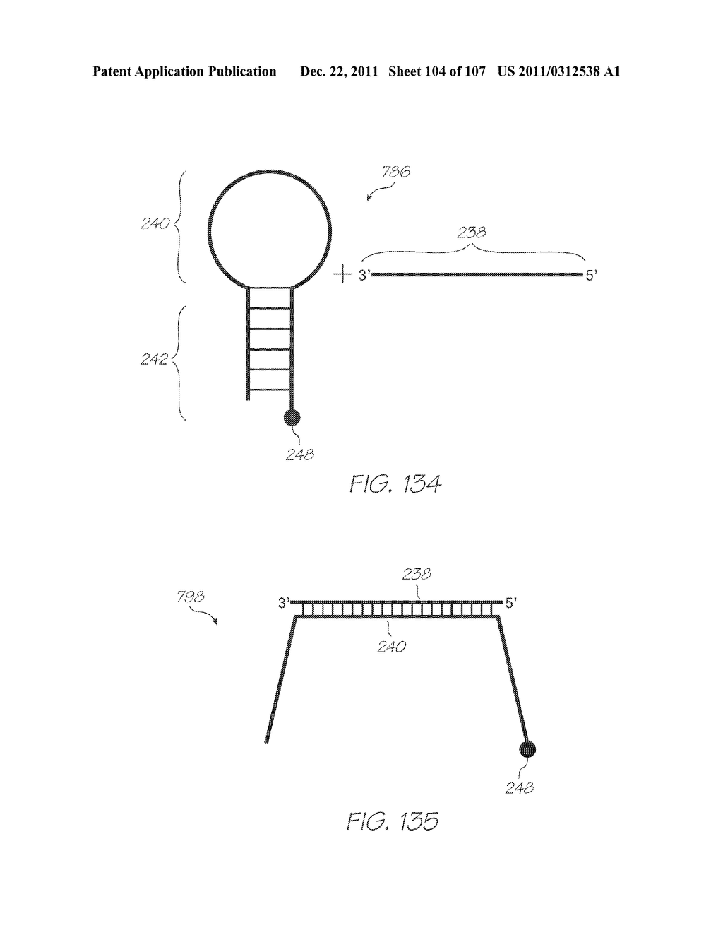 LOC DEVICE WITH ELECTROCHEMILUMINESCENT PROBES FOR DETECTING TARGETS IN A     FLUID AND A POSITIVE CONTROL PROBE FOR DETECTING A NUCLEIC ACID SEQUENCE     KNOWN TO BE PRESENT - diagram, schematic, and image 105