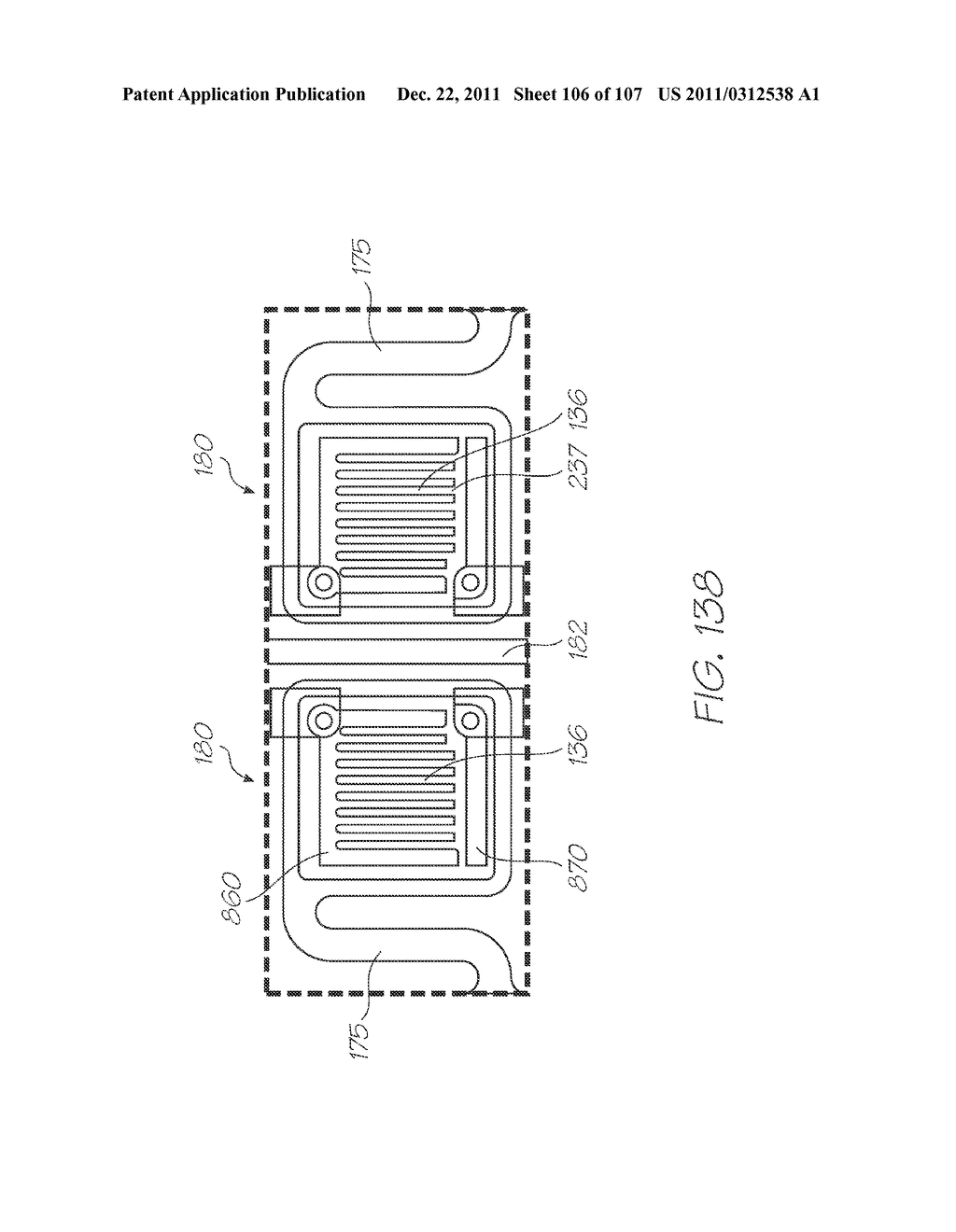 LOC DEVICE WITH ELECTROCHEMILUMINESCENT PROBES FOR DETECTING TARGETS IN A     FLUID AND A POSITIVE CONTROL PROBE FOR DETECTING A NUCLEIC ACID SEQUENCE     KNOWN TO BE PRESENT - diagram, schematic, and image 107