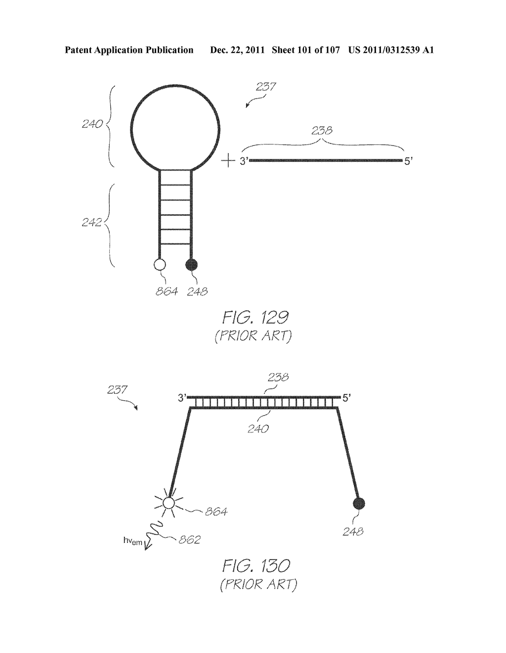 LOC DEVICE WITH ELECTROCHEMILUMINESCENT PROBES FOR DETECTING TARGETS IN A     FLUID AND A POSITIVE CONTROL PROBE WITHOUT A QUENCHER FOR LUMINOPHORE     EMISSIONS - diagram, schematic, and image 102