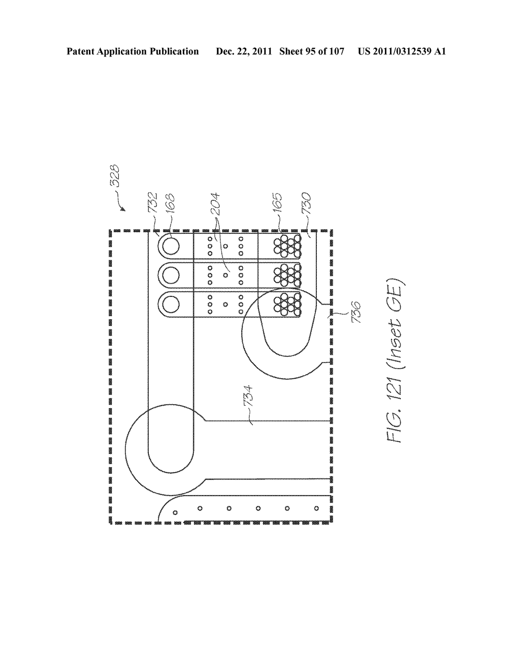 LOC DEVICE WITH ELECTROCHEMILUMINESCENT PROBES FOR DETECTING TARGETS IN A     FLUID AND A POSITIVE CONTROL PROBE WITHOUT A QUENCHER FOR LUMINOPHORE     EMISSIONS - diagram, schematic, and image 96