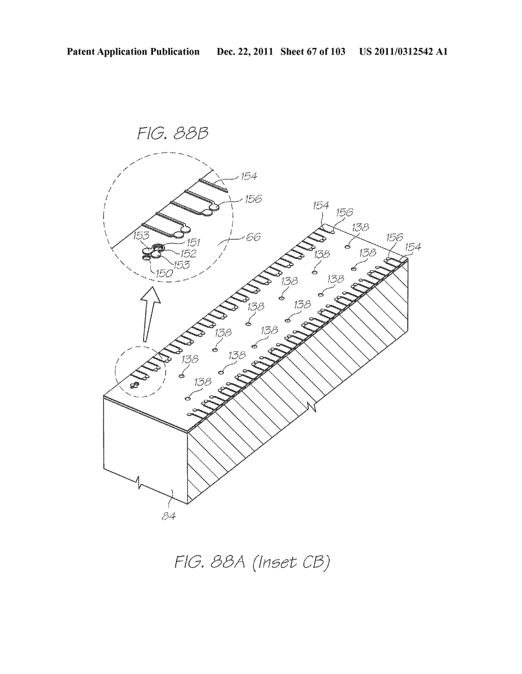 GENETIC ANALYSIS LOC WITH HYBRIDIZATION ARRAY WITH CALIBRATION CHAMBER     CONTAINING CHAMBER WITH A BLOCKED INLET SPOTTED WITH REPORTER - diagram, schematic, and image 68