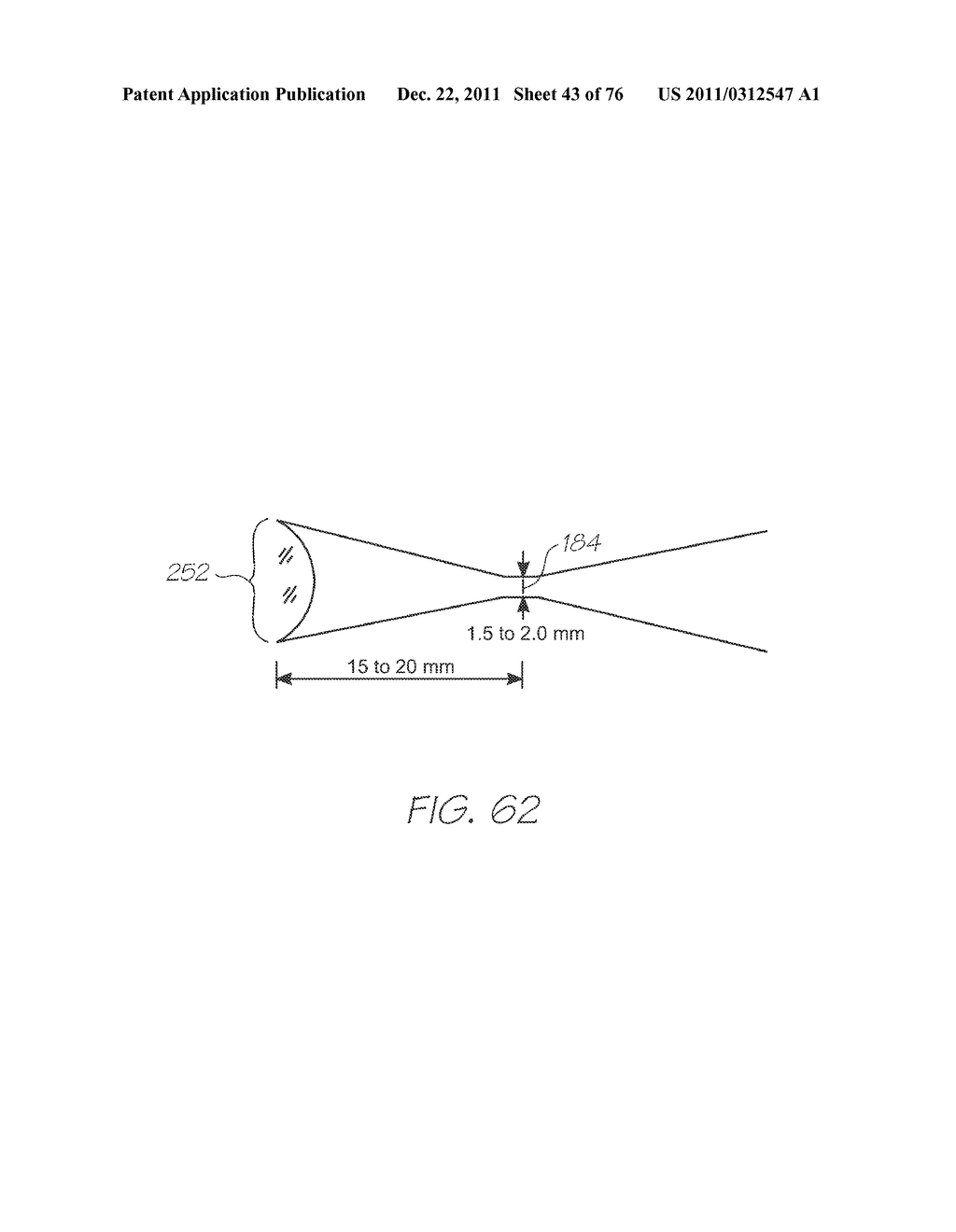 MICROFLUIDIC DEVICE WITH REAGENT MIXING PROPORTIONS DETERMINED BY NUMBER     OF ACTIVE OUTLET VALVES - diagram, schematic, and image 44