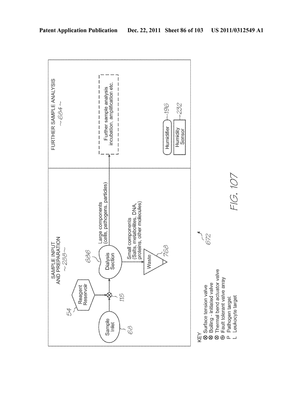 MICROFLUIDIC DEVICE WITH MULTI-LAYER DIALYSIS SECTION - diagram, schematic, and image 87