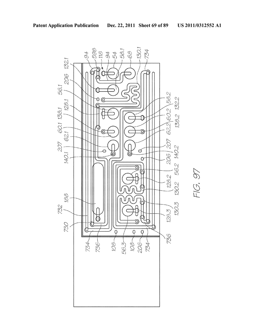 MICROFLUIDIC DEVICE WITH CONDUCTIVITY SENSOR - diagram, schematic, and image 70