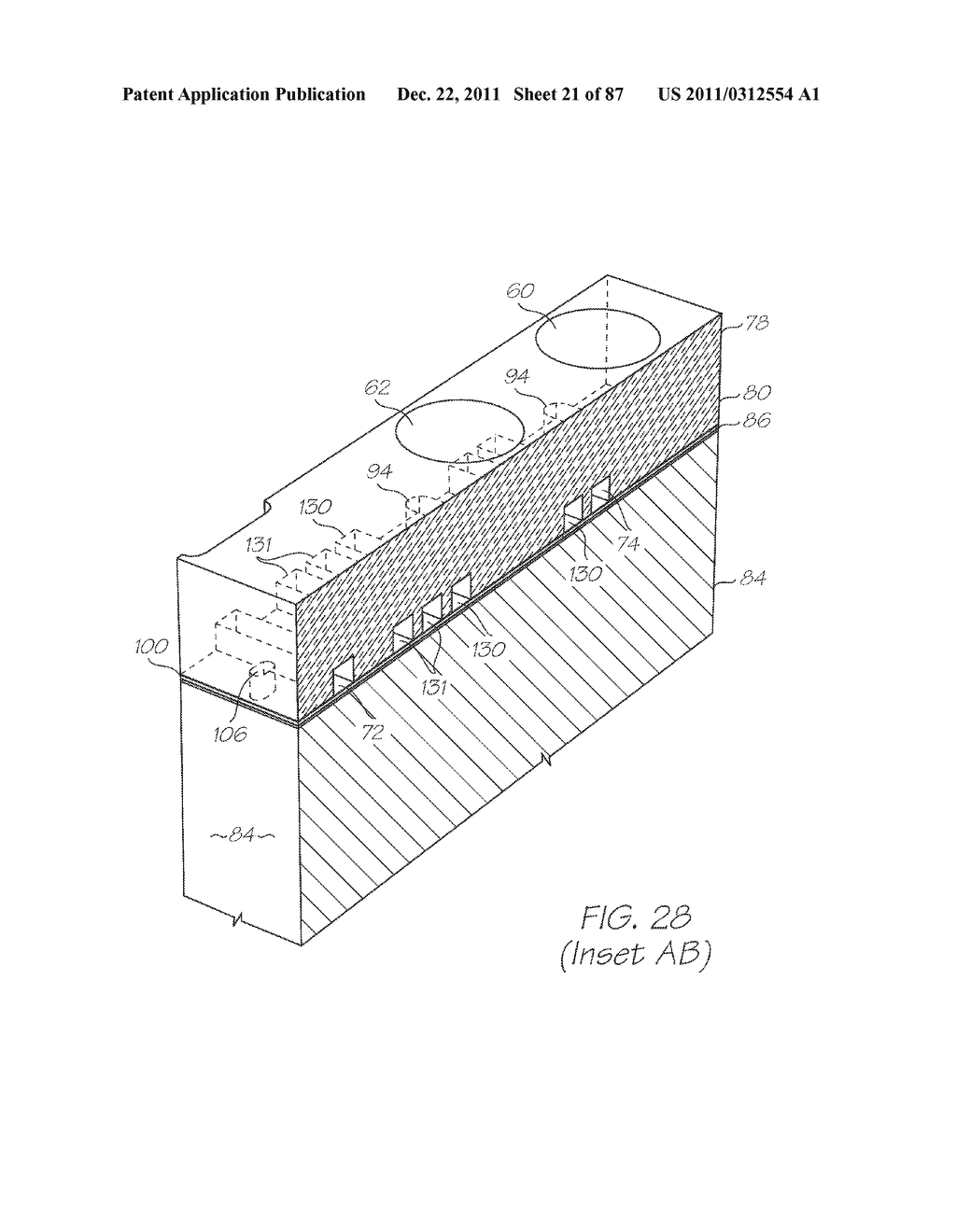 MICROFLUIDIC DEVICE WITH DIALYSIS DEVICE, LOC AND INTERCONNECTING CAP - diagram, schematic, and image 22