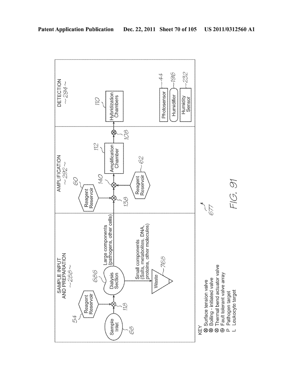 LOC DEVICE FOR PATHOGEN DETECTION WITH DIALYSIS, THERMAL LYSIS AND TANDEM     NUCLEIC ACID AMPLIFICATION - diagram, schematic, and image 71