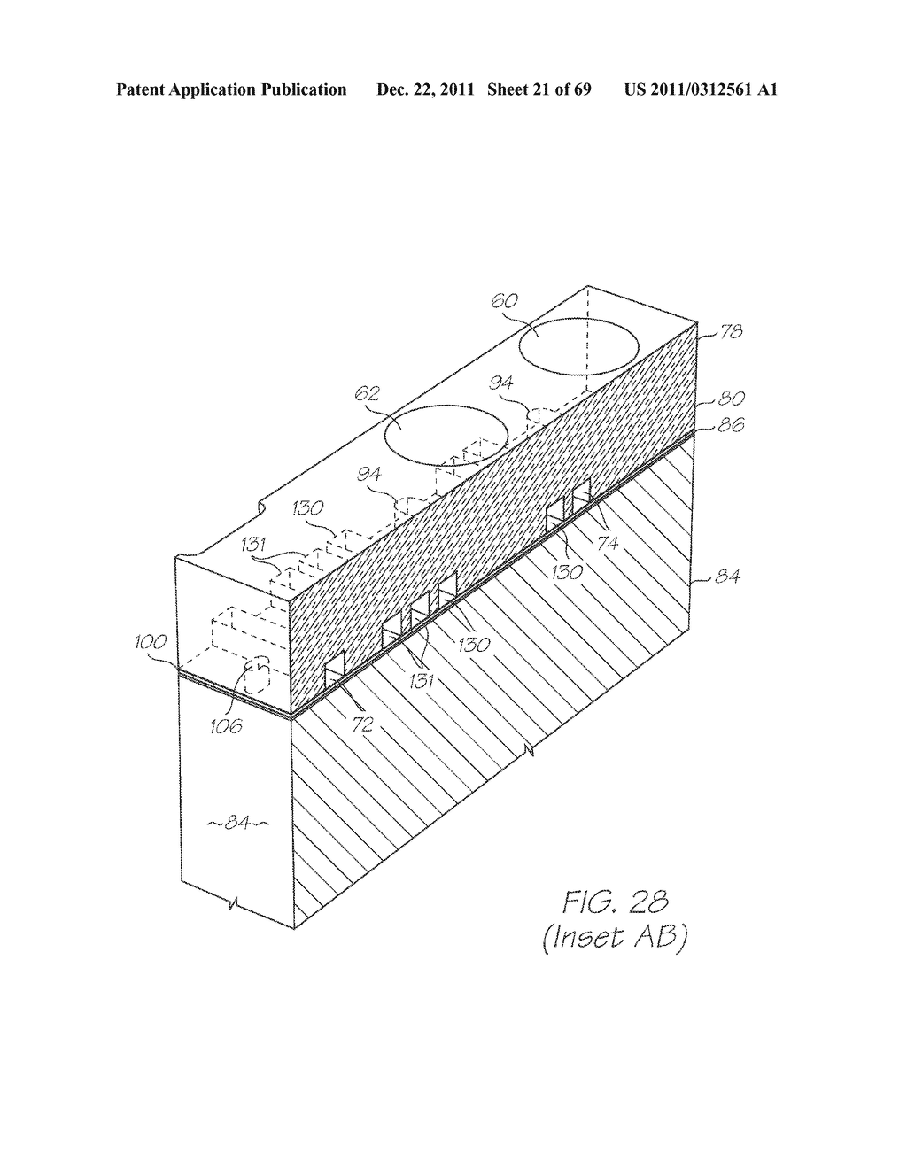 MICROFLUIDIC DEVICE WITH PHOTODIODES WITH CONTROLLABLE SHUNTS TO DETECT     FLUORESCING HYBRIDIZED PROBES - diagram, schematic, and image 22