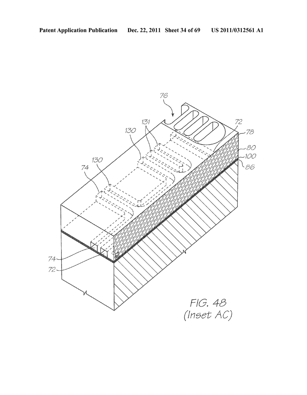 MICROFLUIDIC DEVICE WITH PHOTODIODES WITH CONTROLLABLE SHUNTS TO DETECT     FLUORESCING HYBRIDIZED PROBES - diagram, schematic, and image 35