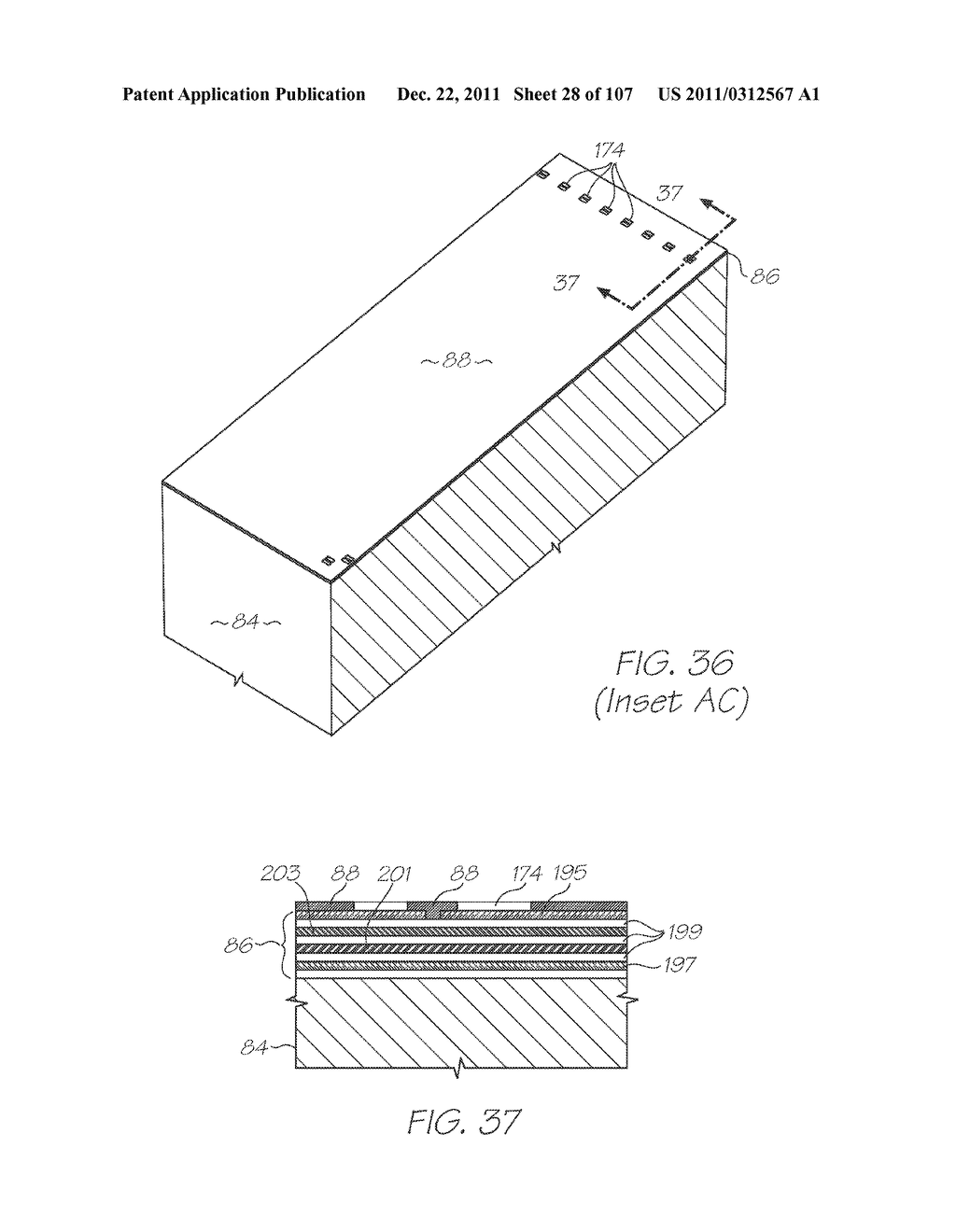 LOC DEVICE FOR ELECTROCHEMILUMINESCENT DETECTION OF TARGET NUCLEIC ACID     SEQUENCES USING HYBRIDIZATION CHAMBER ARRAY AND NEGATIVE CONTROL CHAMBER     WITHOUT PROBES - diagram, schematic, and image 29