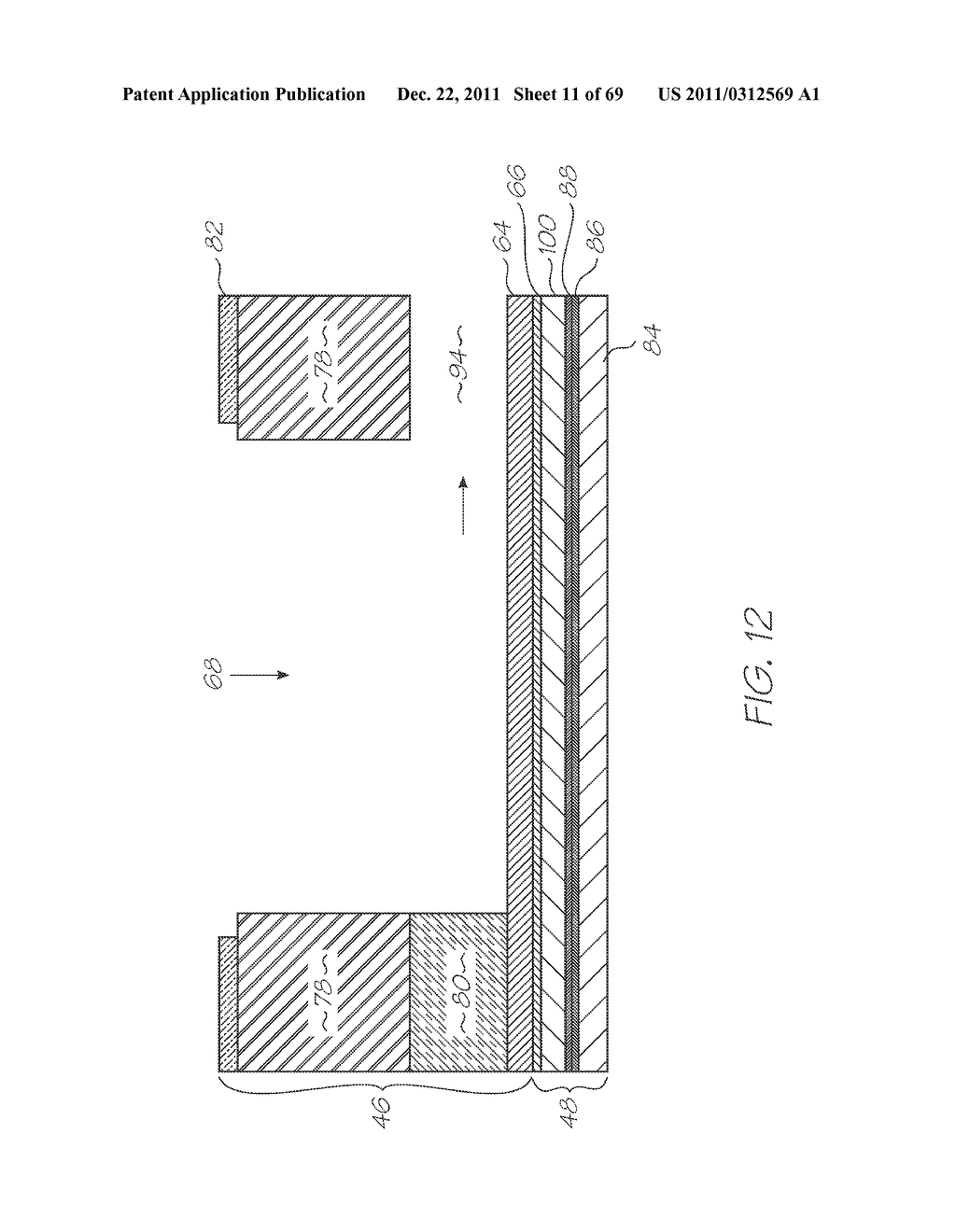 MICROFLUIDIC DEVICE WITH SMALL CROSS SECTIONAL AREA MICROCHANNEL - diagram, schematic, and image 12