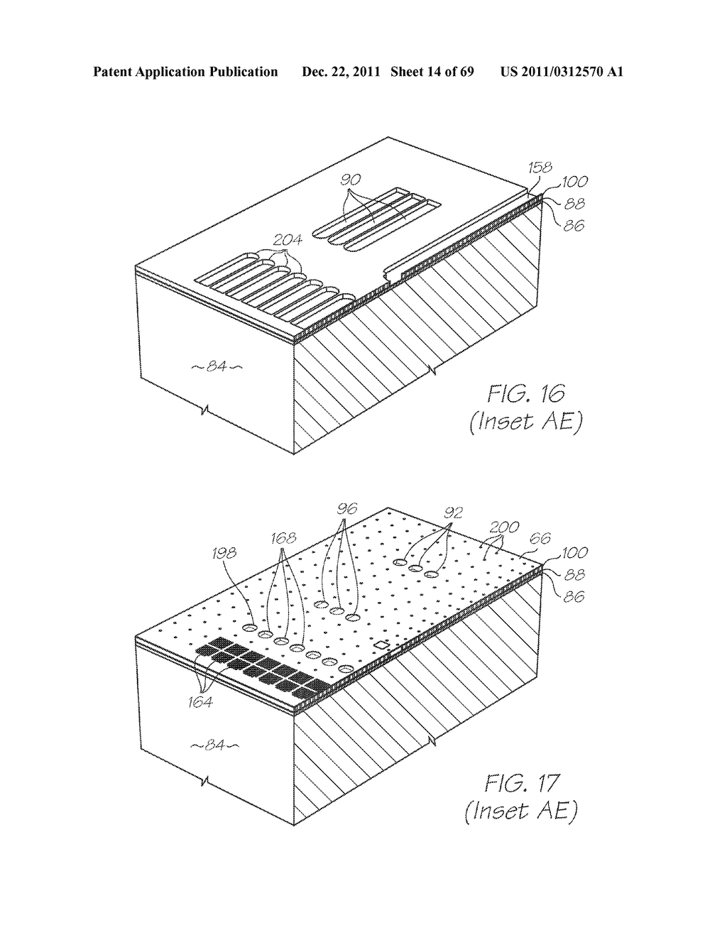 MICROFLUIDIC DEVICE FOR DETECTING TARGET NUCLEIC ACID SEQUENCES WITH     PROBES HAVING LONG FLUORESCENCE LIFETIME FLUOROPHORES - diagram, schematic, and image 15
