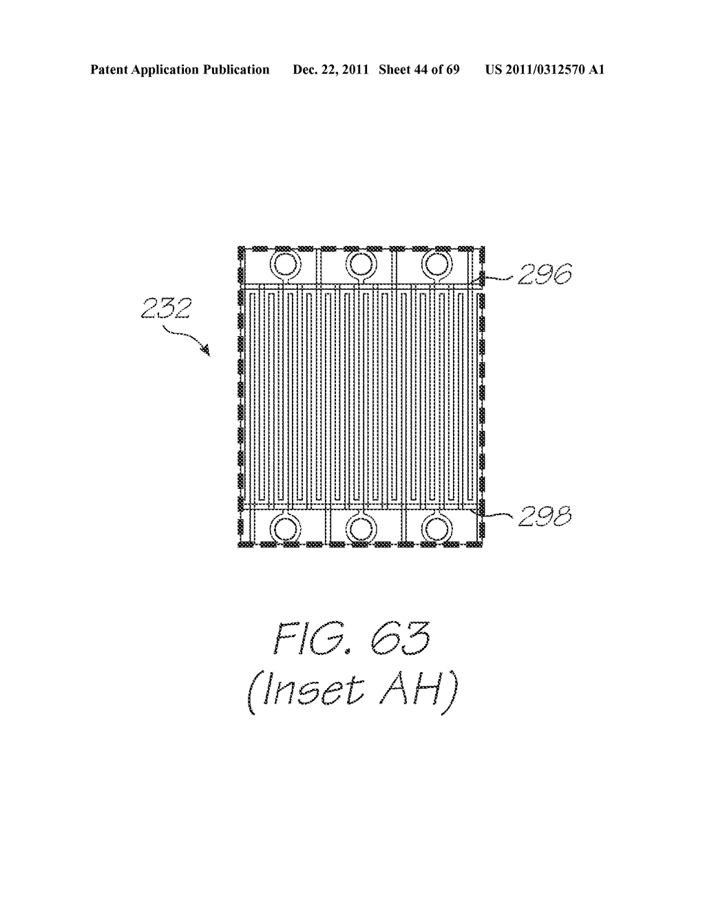 MICROFLUIDIC DEVICE FOR DETECTING TARGET NUCLEIC ACID SEQUENCES WITH     PROBES HAVING LONG FLUORESCENCE LIFETIME FLUOROPHORES - diagram, schematic, and image 45