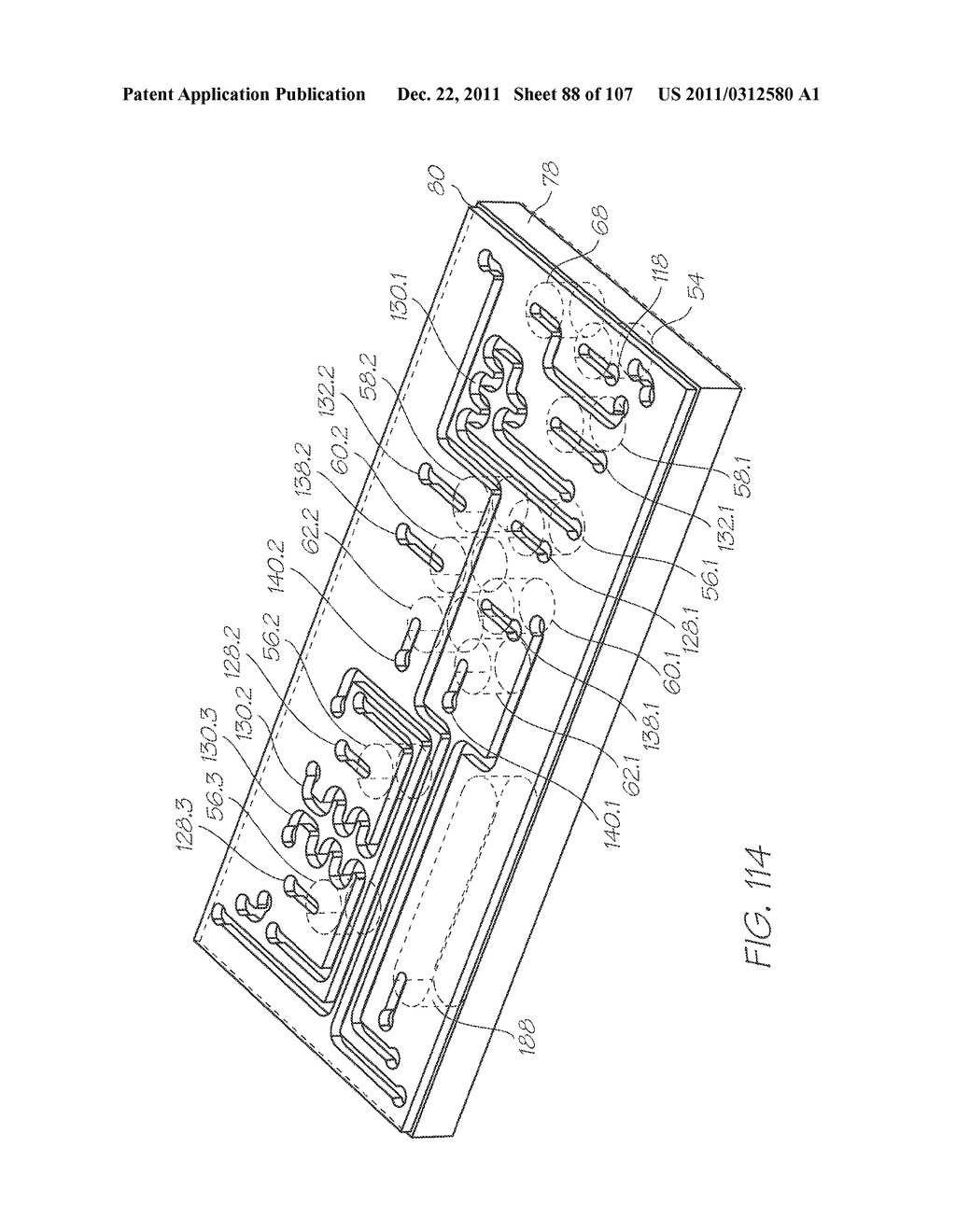 LOC DEVICE WITH NUCLEIC ACID AMPLIFICATION SECTION AND THERMAL INSULATION     TRENCH - diagram, schematic, and image 89