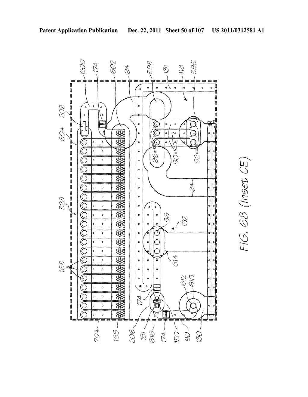 MICROFLUIDIC DEVICE WITH NUCLEIC ACID AMPLIFICATION CHAMBER HEATER BONDED     TO CHAMBER INTERIOR - diagram, schematic, and image 51