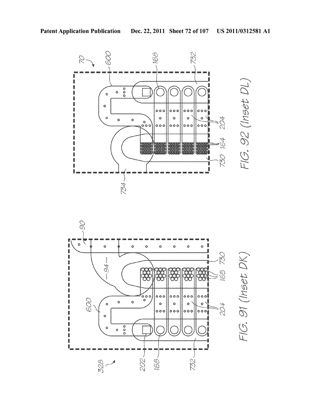 MICROFLUIDIC DEVICE WITH NUCLEIC ACID AMPLIFICATION CHAMBER HEATER BONDED     TO CHAMBER INTERIOR - diagram, schematic, and image 73