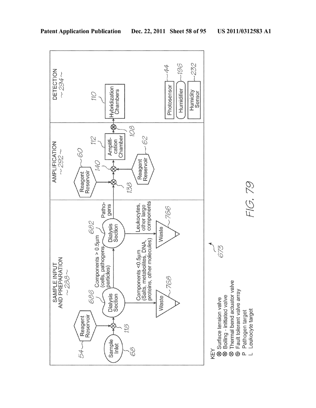 TEST MODULE WITH PARALLEL NUCLEIC ACID AMPLIFICATION SECTIONS - diagram, schematic, and image 59