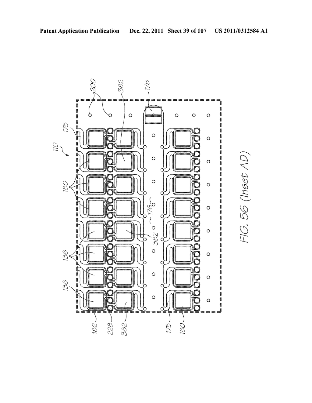 SINGLE-USE TEST MODULE WITH DRIVER FOR EXCITATION OF     ELECTROCHEMILUMINESCENT LUMINOPHORES - diagram, schematic, and image 40