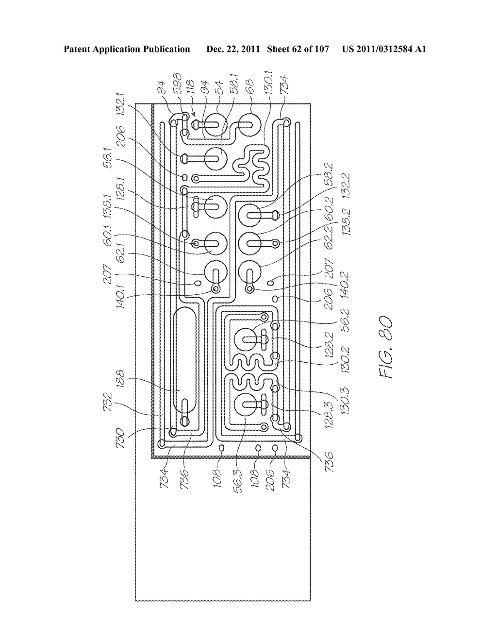 SINGLE-USE TEST MODULE WITH DRIVER FOR EXCITATION OF     ELECTROCHEMILUMINESCENT LUMINOPHORES - diagram, schematic, and image 63