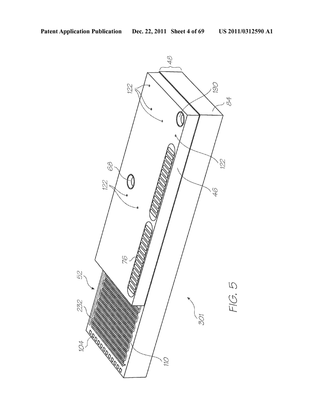 MICROFLUIDIC DEVICE WITH ELONGATE INCUBATION CHAMBER - diagram, schematic, and image 05