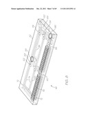 MICROFLUIDIC DEVICE WITH INCUBATION CHAMBER BETWEEN SUPPORTING SUBSTRATE     AND HEATER diagram and image