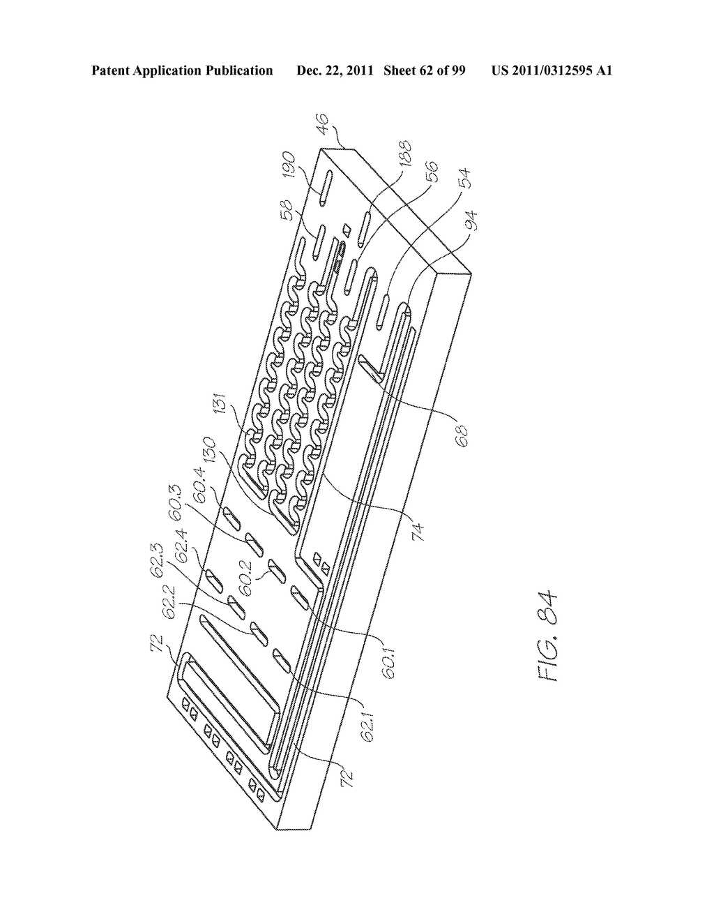 MICROFLUIDIC DEVICE WITH MIXING SECTION - diagram, schematic, and image 63