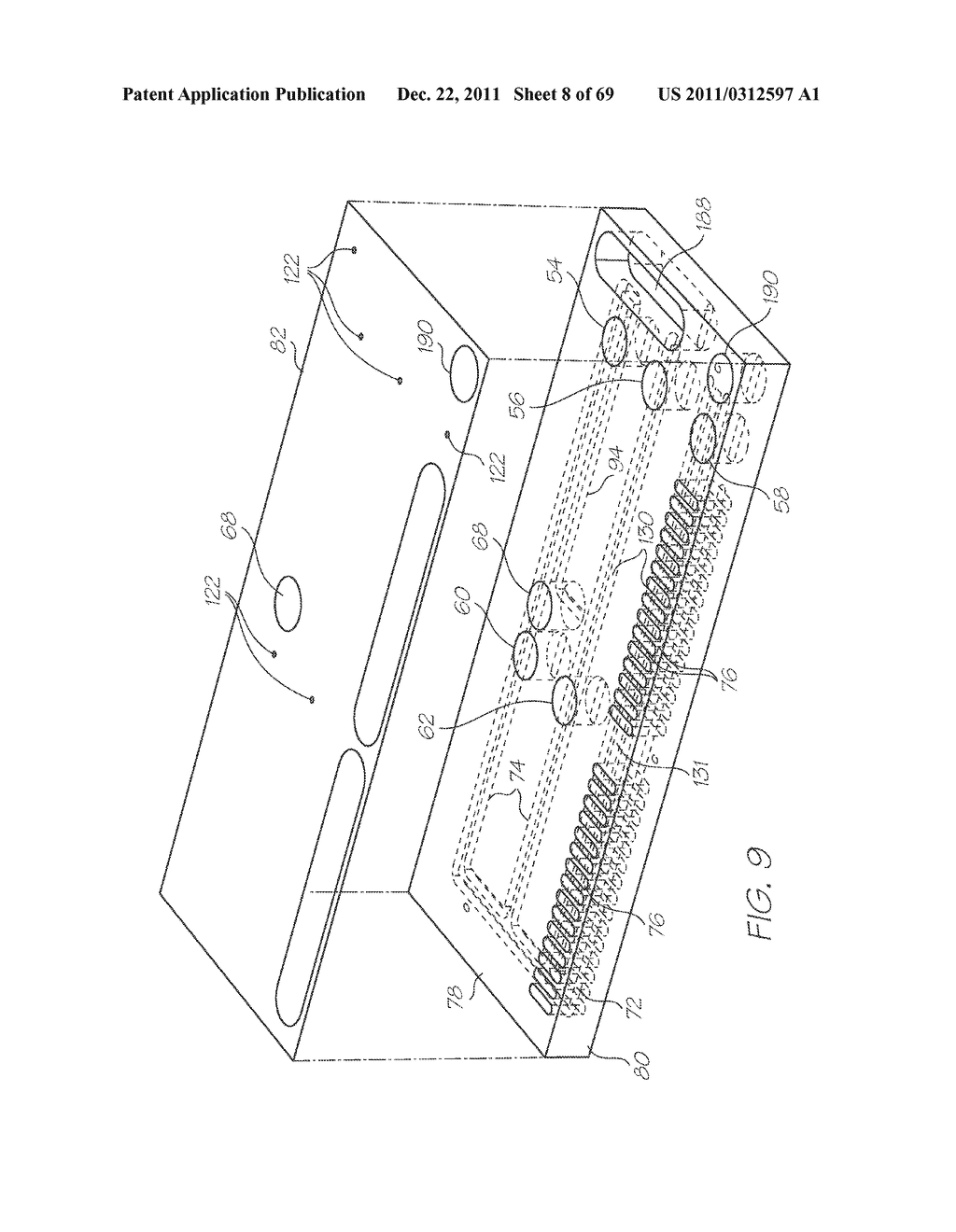 GENETIC ANALYSIS LOC WITH HYBRIDIZATION ARRAY WITH POSITIVE CONTROL     CHAMBERS INCORPORATING PROBES WITH NO QUENCHERS - diagram, schematic, and image 09