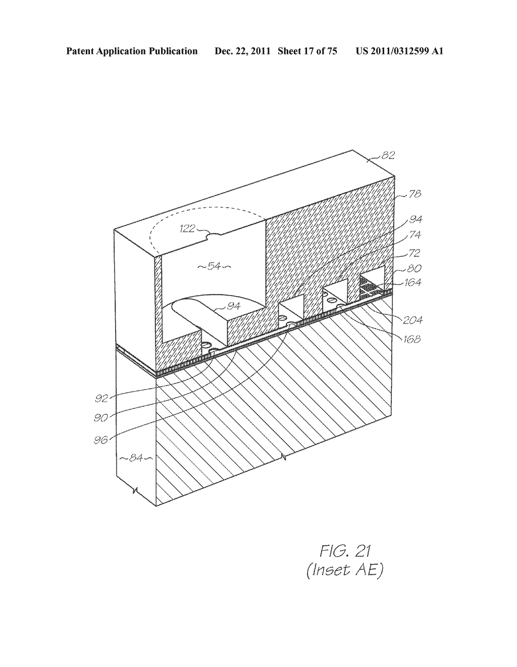 MICROFLUIDIC DEVICE WITH A PCR SECTION WITH SINGLE ACTIVATION, OUTLET     VALVE - diagram, schematic, and image 18