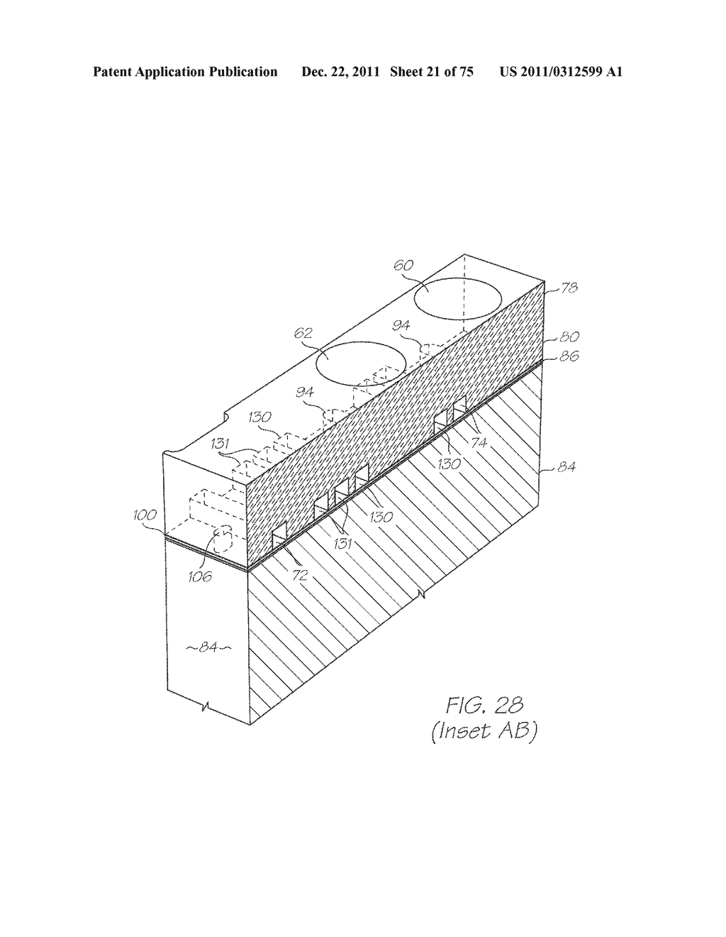 MICROFLUIDIC DEVICE WITH A PCR SECTION WITH SINGLE ACTIVATION, OUTLET     VALVE - diagram, schematic, and image 22