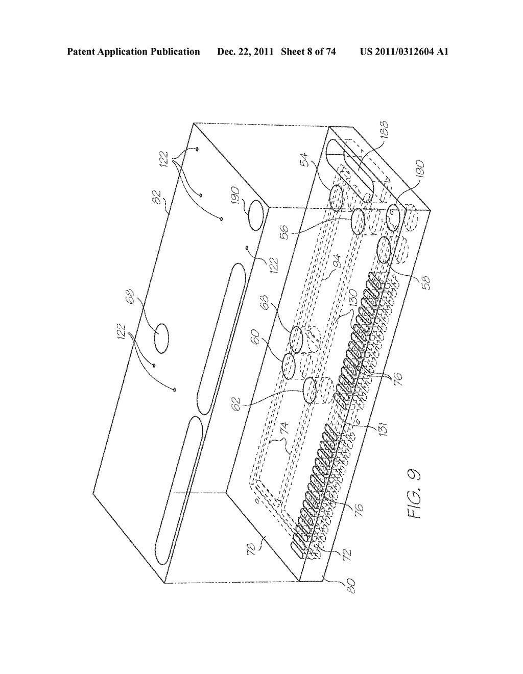 LOC HAVING ON-CHIP ELECTRONICS FOR USE IN A TEST MODULE TO CONTROL MODULE     COMMUNICATIONS - diagram, schematic, and image 09