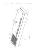 TEST MODULE WITH LOW-VOLUME HYBRIDIZATION CHAMBER AND LOW-VOLUME REAGENT     RESERVOIR diagram and image