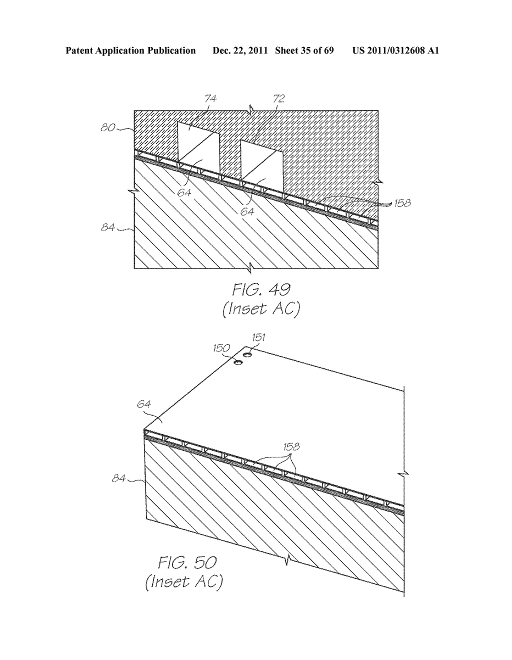 TEST MODULE WITH LOW-VOLUME HYBRIDIZATION CHAMBER AND LOW-VOLUME REAGENT     RESERVOIR - diagram, schematic, and image 36