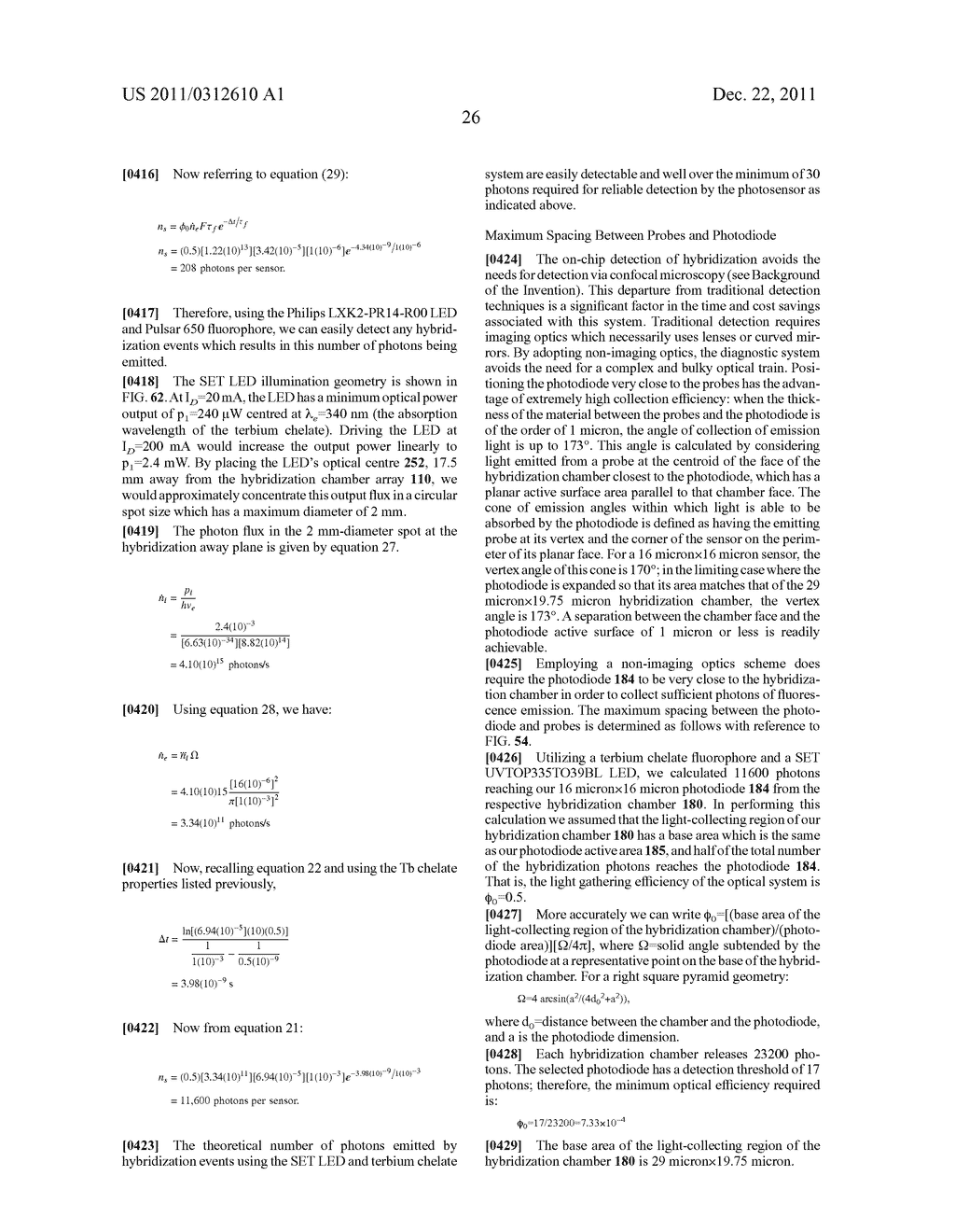 TEST MODULE WITH LONG FLUORESCENCE LIFETIME PROBES - diagram, schematic, and image 96