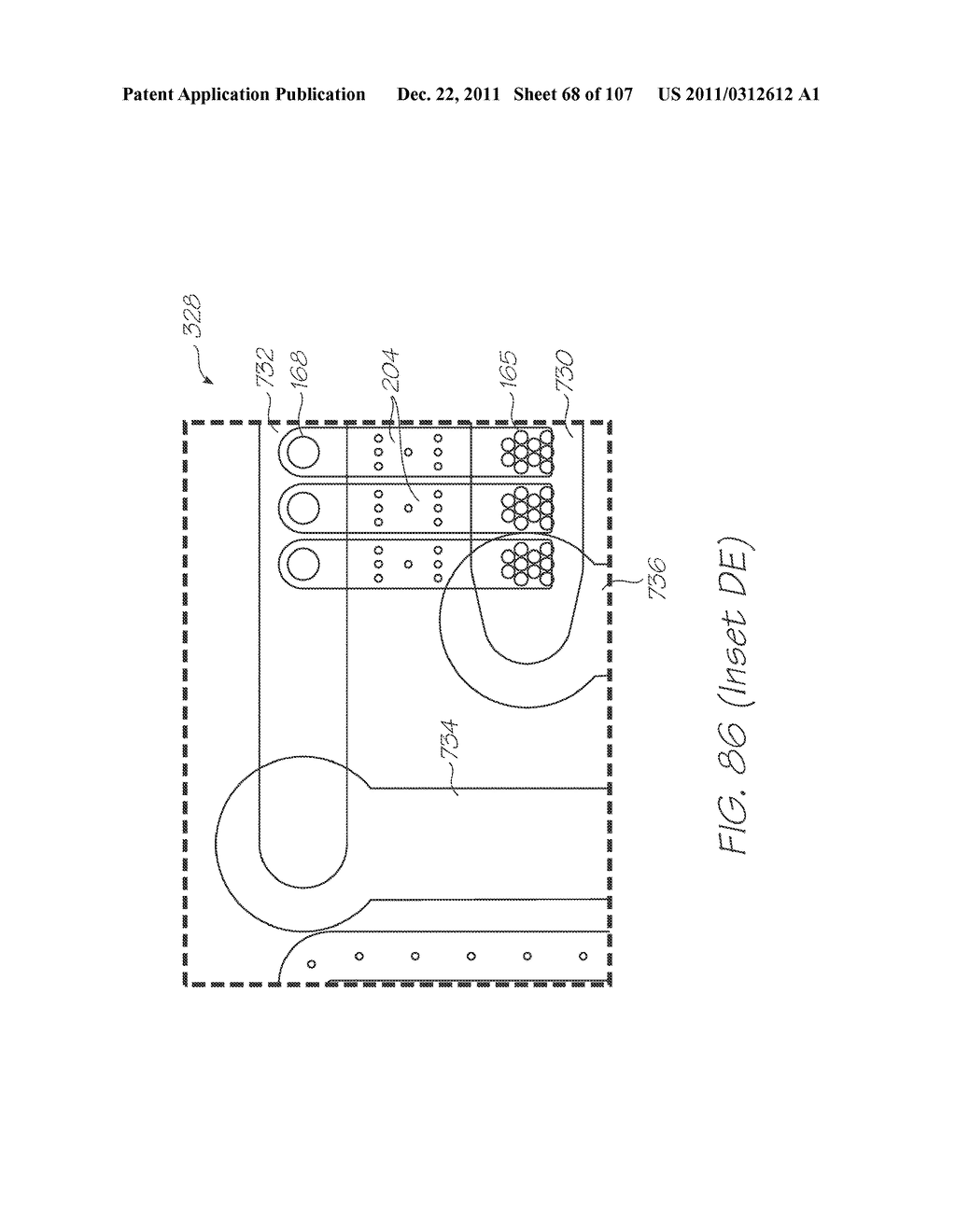 LOC DEVICE FOR ELECTROCHEMILUMINESCENT DETECTION OF TARGET SEQUENCES WITH     PROBES BETWEEN A WORKING ELECTRODE AND A PHOTOSENSOR - diagram, schematic, and image 69