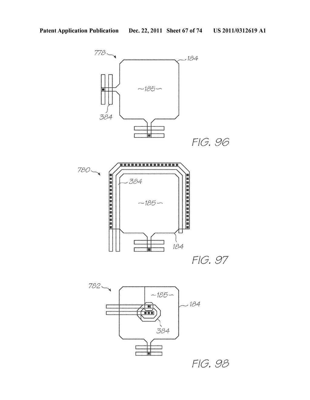 DEVICE FOR HIGH-DENSITY DEPOSITION OF BIOCHEMICALS - diagram, schematic, and image 68