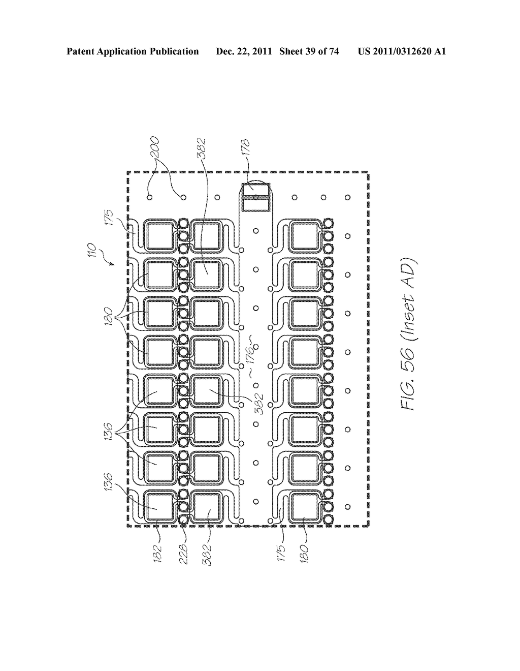 SYSTEM FOR VARIABLE MICROARRAY SPOTTING AND GENETIC ANALYSIS - diagram, schematic, and image 40